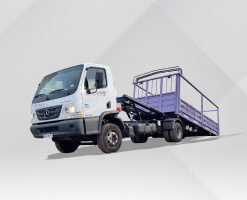 Camilla de auxilio 6 TN con barandas